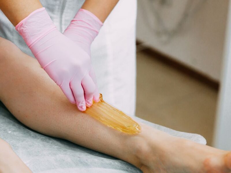 What Safety Measures Should Be Considered for Waxing Service at Home?