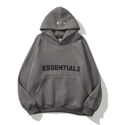 brown essential hoodie