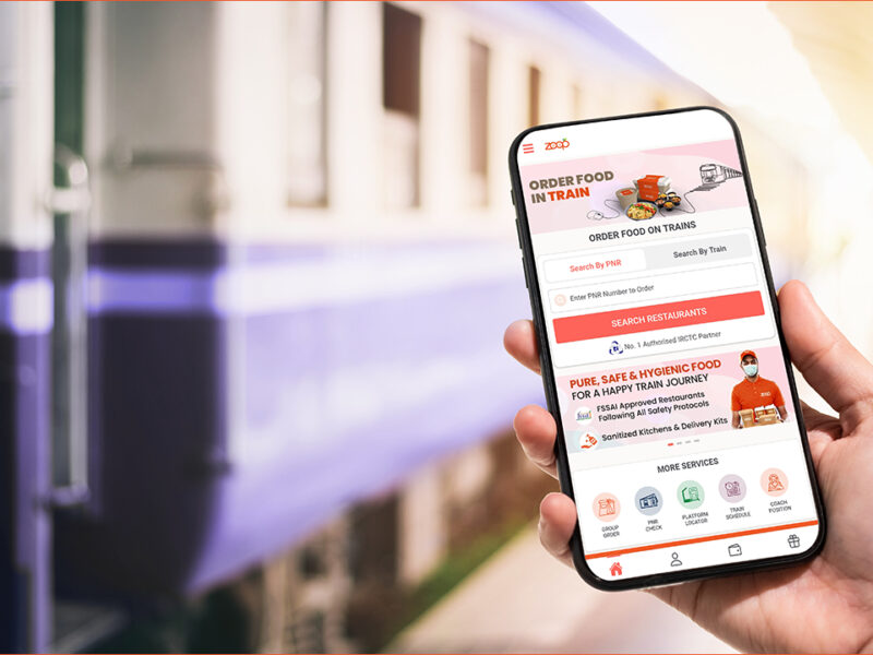 Zoop App for Trains: Booking foods, Finding Routes, and More